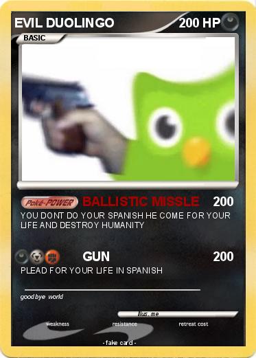 Pokemon EVIL DUOLINGO