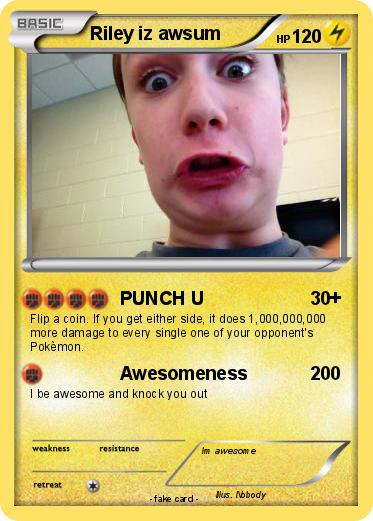 Pokemon Riley iz awsum