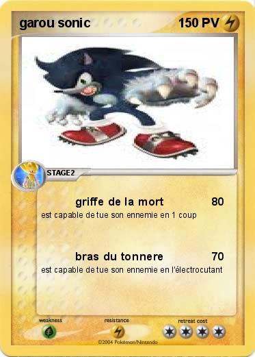 Pokemon garou sonic