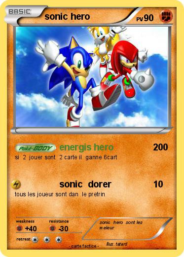 Pokemon sonic hero