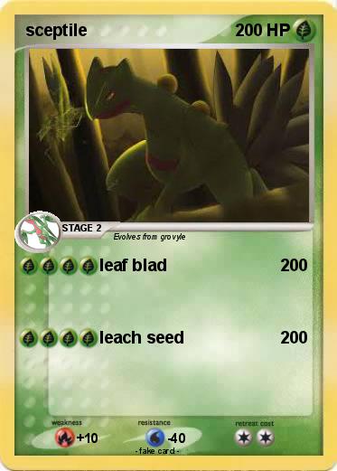 Pokemon sceptile