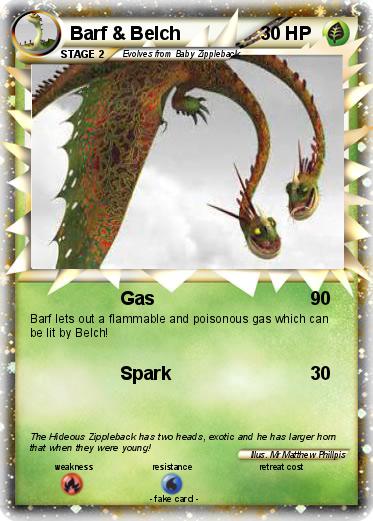 Pokemon Barf & Belch