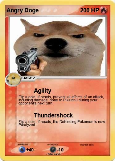 Pokemon Angry Doge