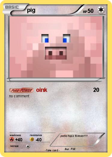 Pokemon pig