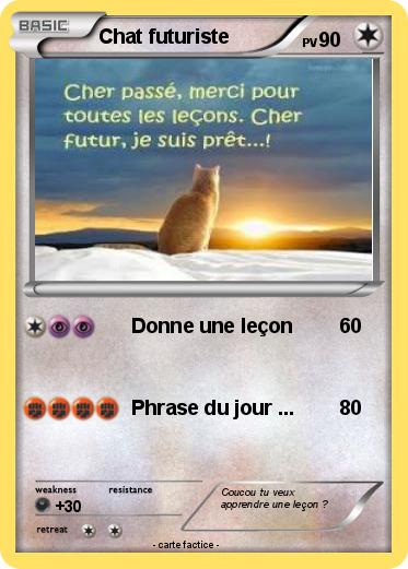 Pokemon Chat futuriste