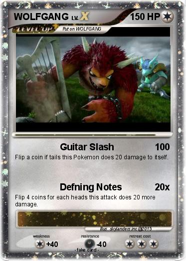 Pokemon WOLFGANG