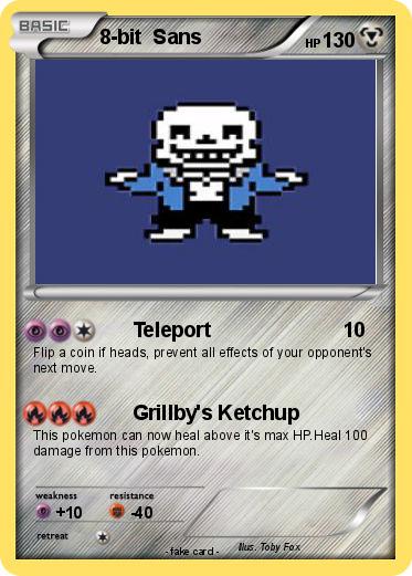 Pokemon 8-bit  Sans