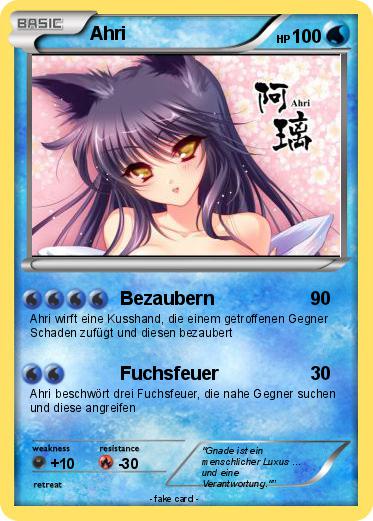 Pokemon Ahri