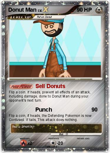 Pokemon Donut Man