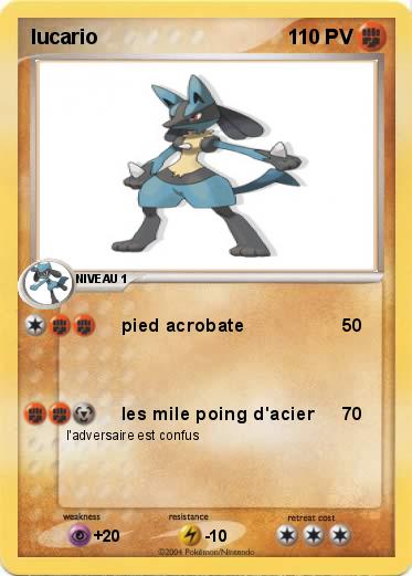Pokemon lucario