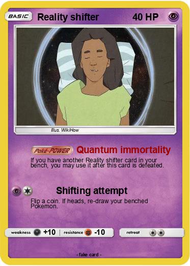 Pokemon Reality shifter