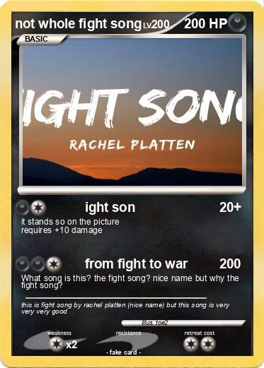 Pokemon not whole fight song