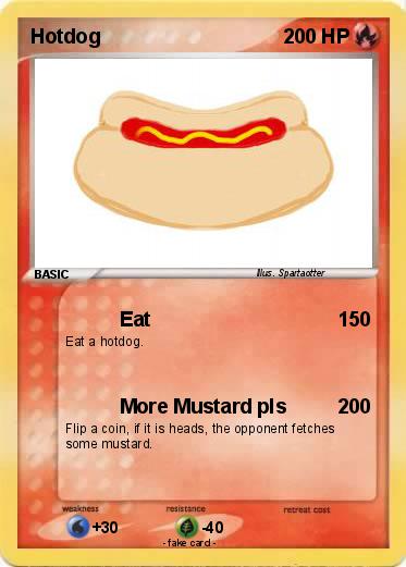 Pokemon Hotdog