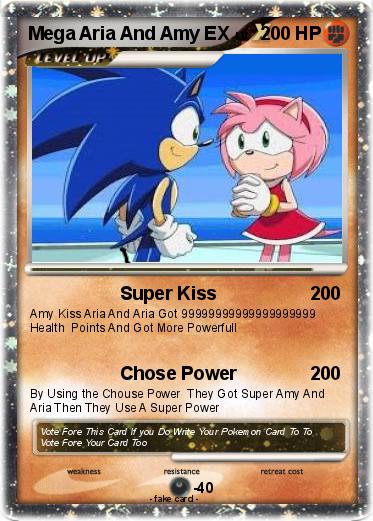 Pokemon Mega Aria And Amy EX