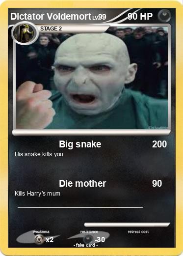 Pokemon Dictator Voldemort