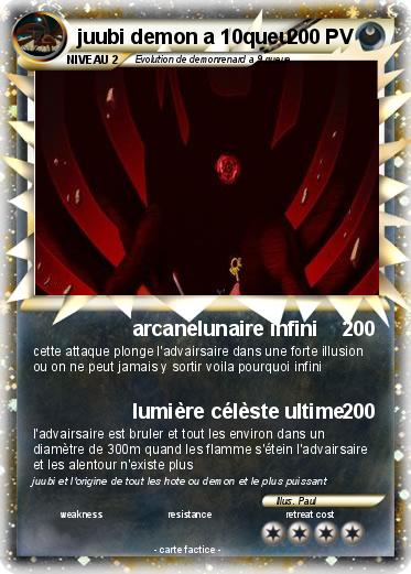Pokemon juubi demon a 10queu