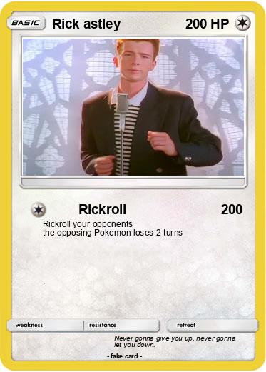 Pokemon Rick astley