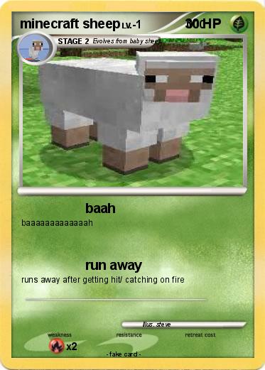 Pokemon minecraft sheep