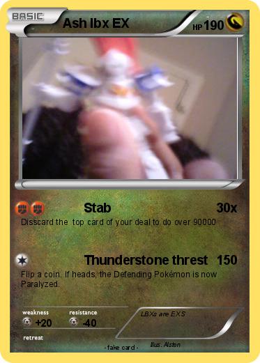 Pokemon Ash lbx EX