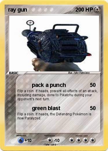 Pokemon ray gun