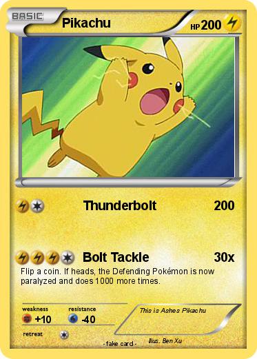Pokemon Pikachu