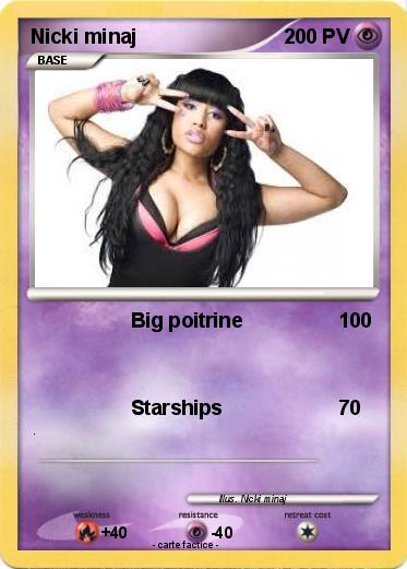 Pokemon Nicki minaj