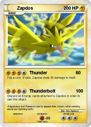 Pokemon Zapdos