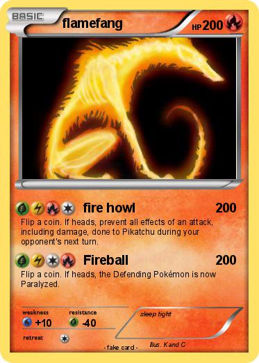 Pokemon flamefang