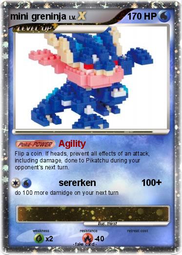 Pokemon mini greninja