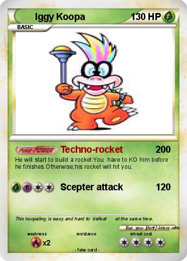 Pokemon Iggy Koopa