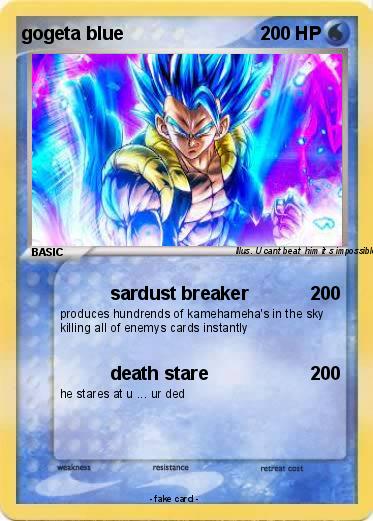 Pokemon gogeta blue