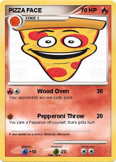 Pokemon PIZZA FACE