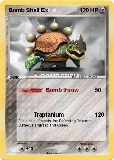 Pokemon Bomb Shell Ex