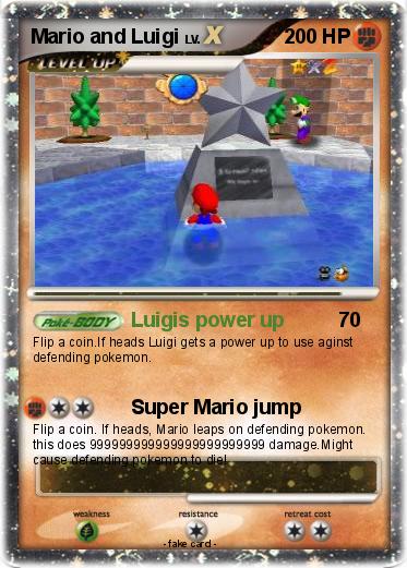 Pokemon Mario and Luigi