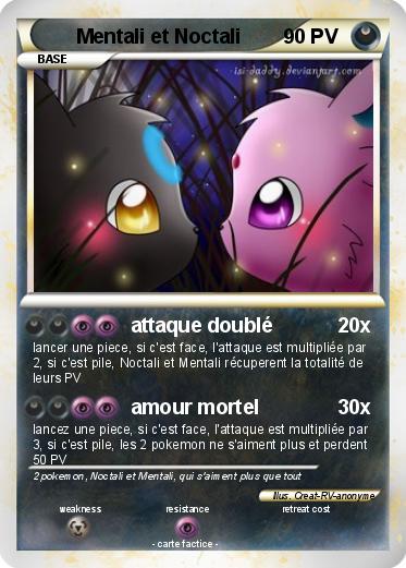 Pokemon Mentali et Noctali