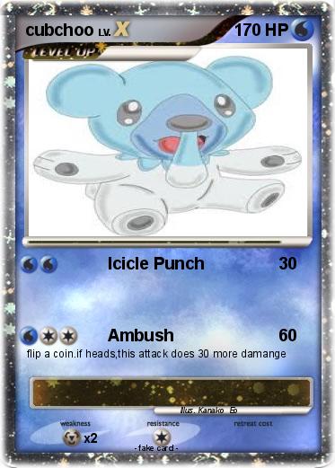 Pokemon cubchoo