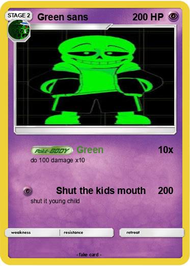Pokemon Green sans