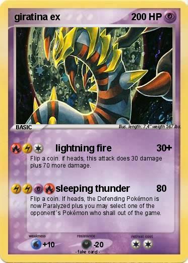 Pokemon giratina ex