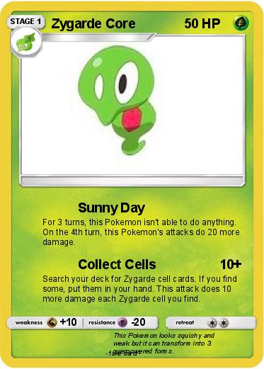 Pokemon Zygarde Core