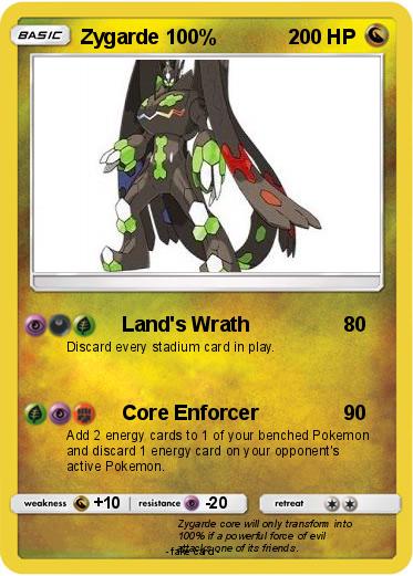 Pokemon Zygarde 100%