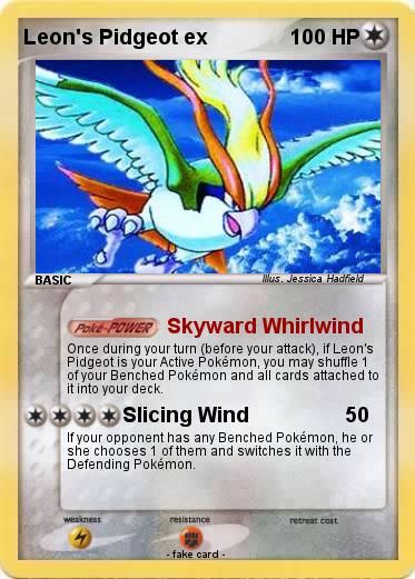 Pokemon Leon's Pidgeot ex
