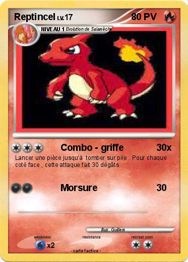 Pokemon Reptincel