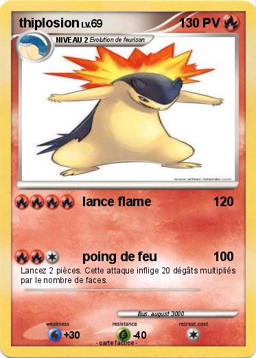 Pokemon thiplosion