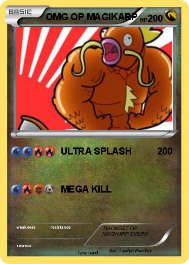 Pokemon OMG OP MAGIKARP