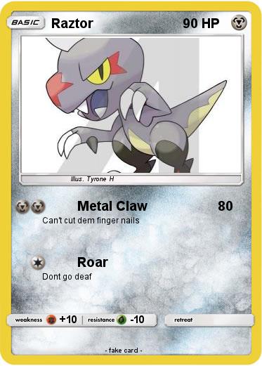 Pokemon Raztor