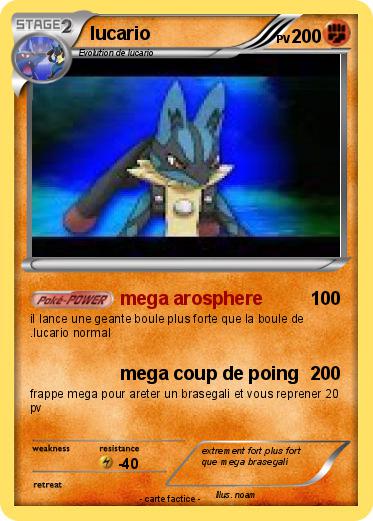Pokemon lucario