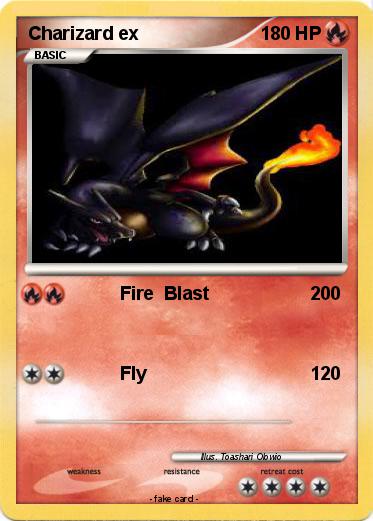 Pokemon Charizard ex