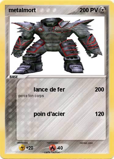 Pokemon metalmort