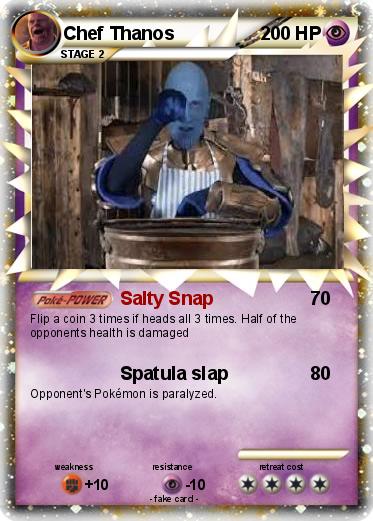Pokemon Chef Thanos