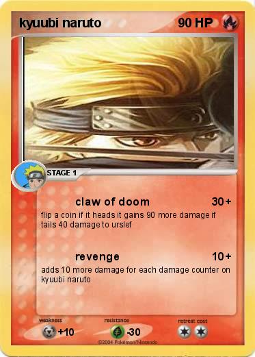 Pokemon kyuubi naruto